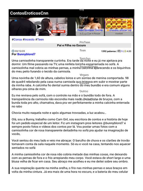 contos eroticos cnn adoleta